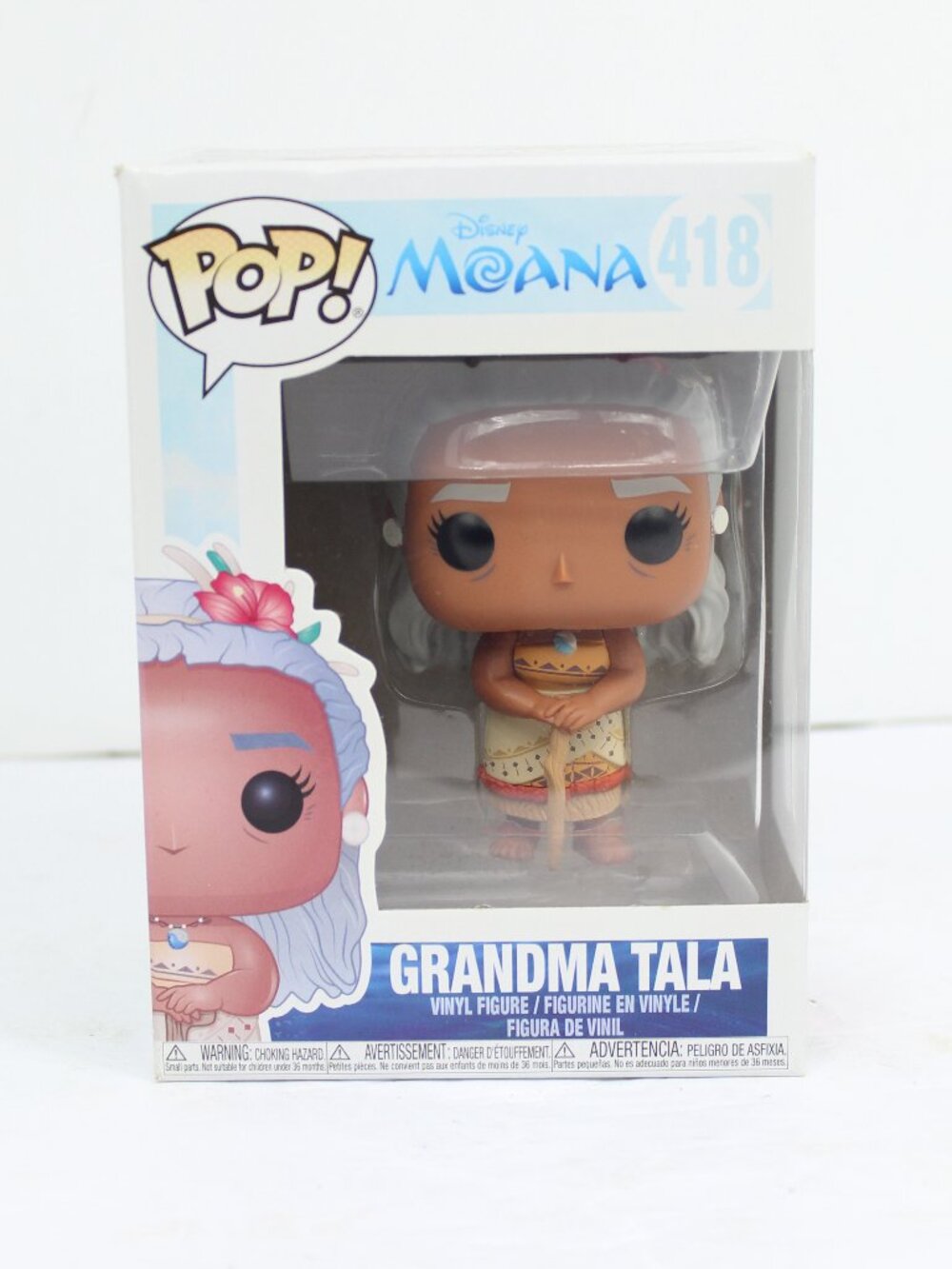 FUNKO POP DISNEY MOANA #418 GRANDMA TALA BOBBLEHEAD COLLECTIBLE NIP UNOPENED
